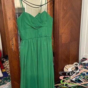 Elegant Green Women's Dress